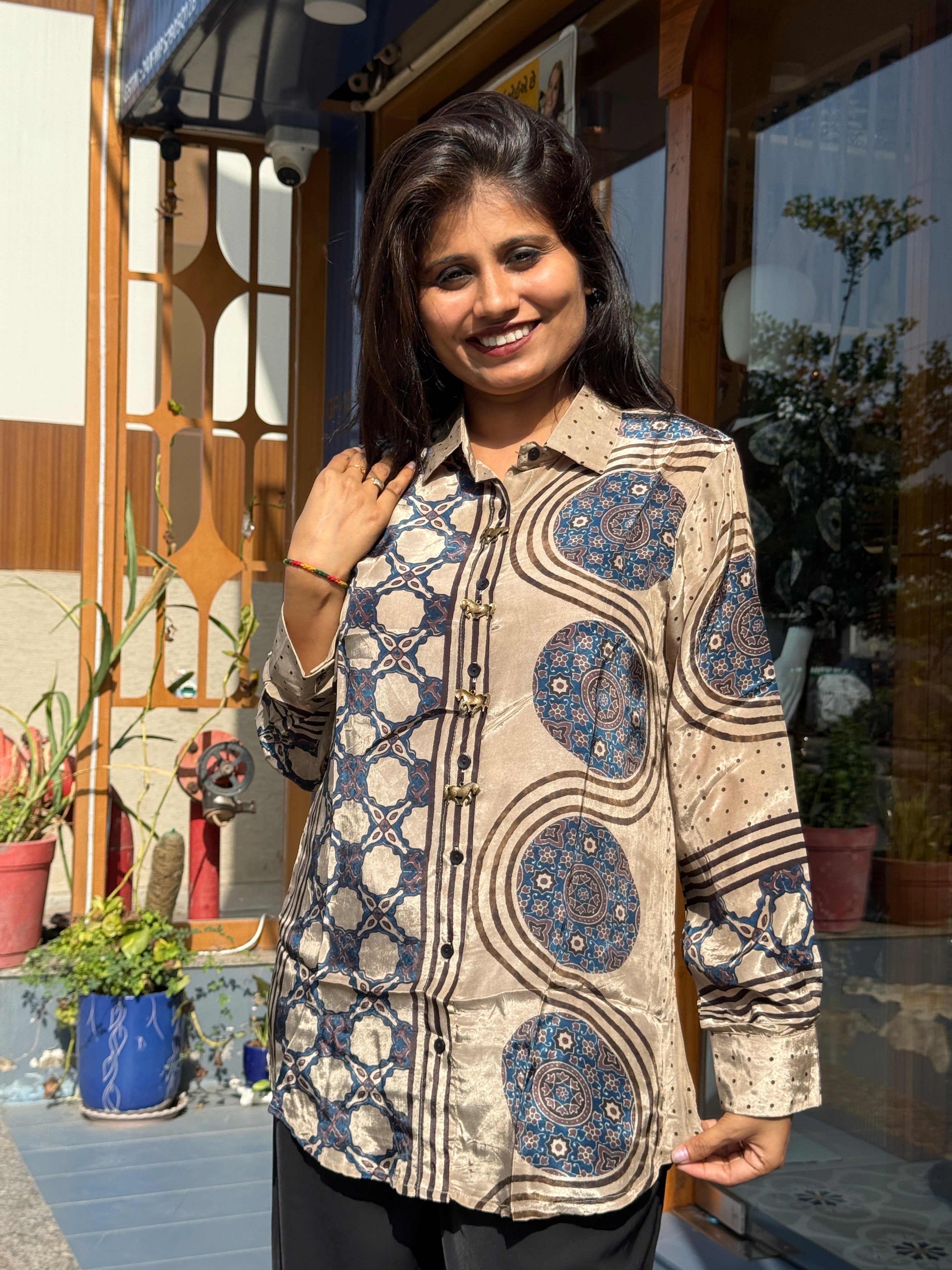 Crepe Tunic: 148