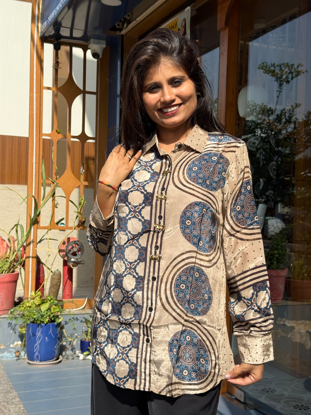 Crepe Tunic: 148