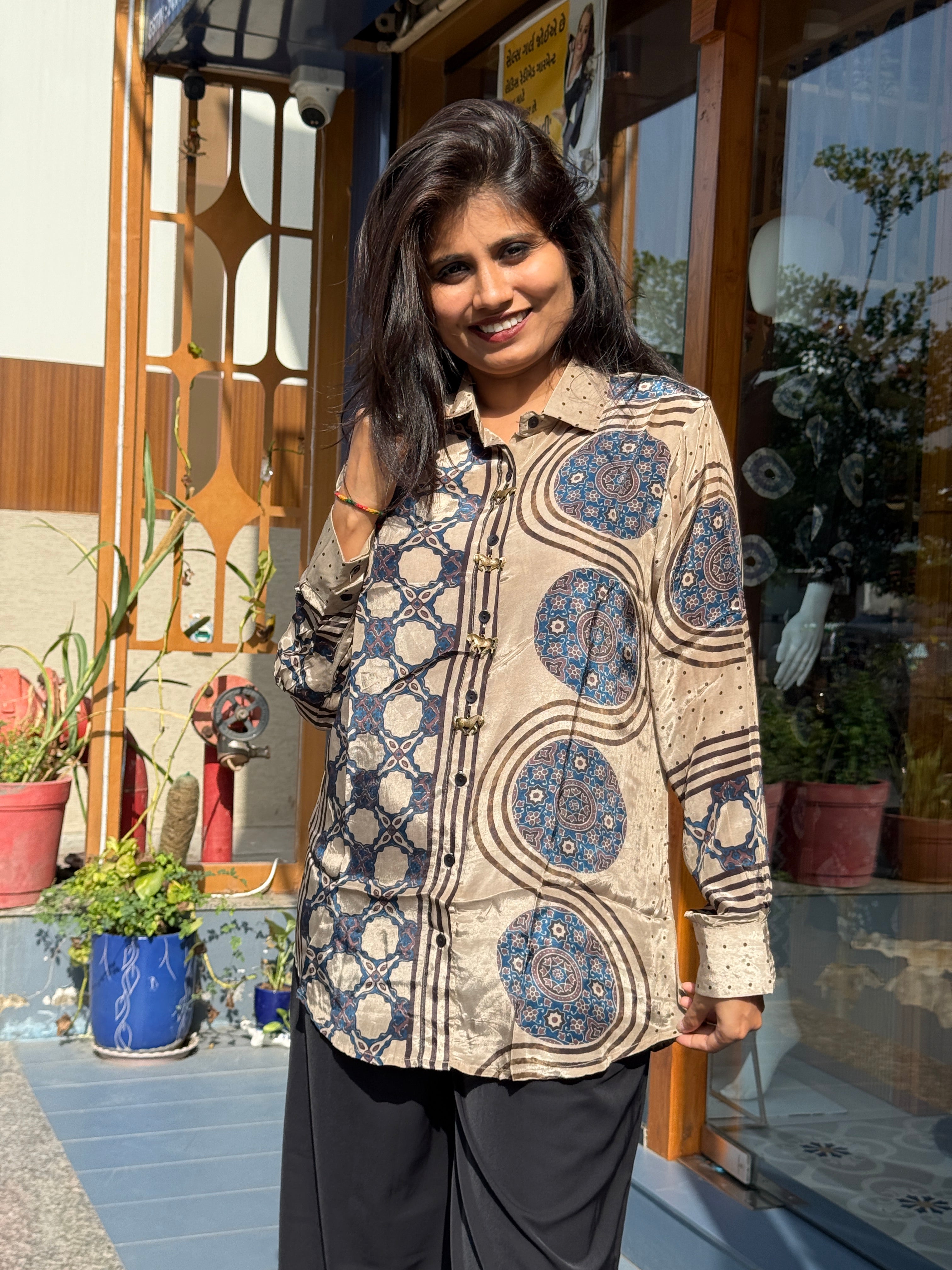 Crepe Tunic: 148