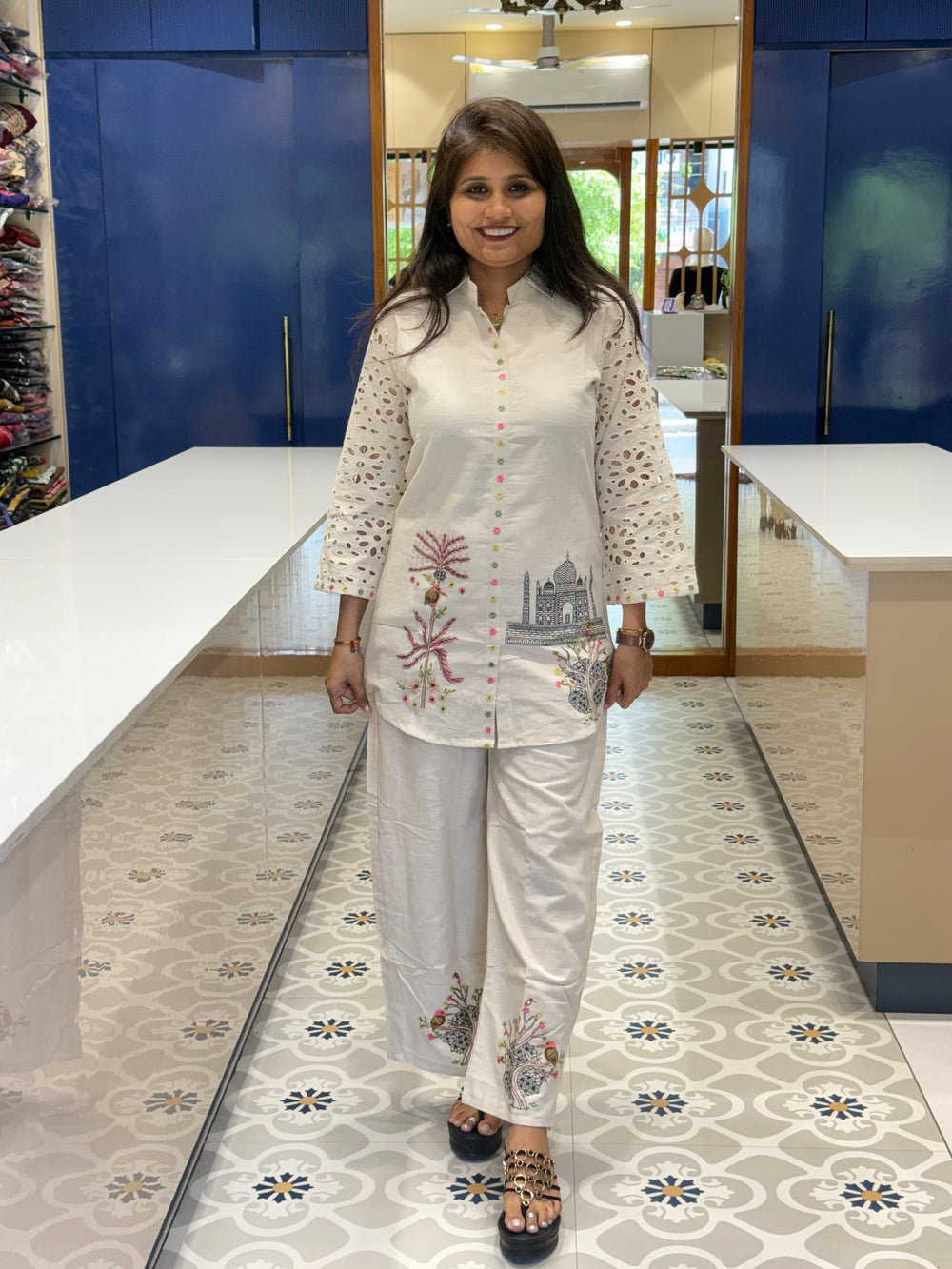 Taj mahal Co-ord Set: 173
