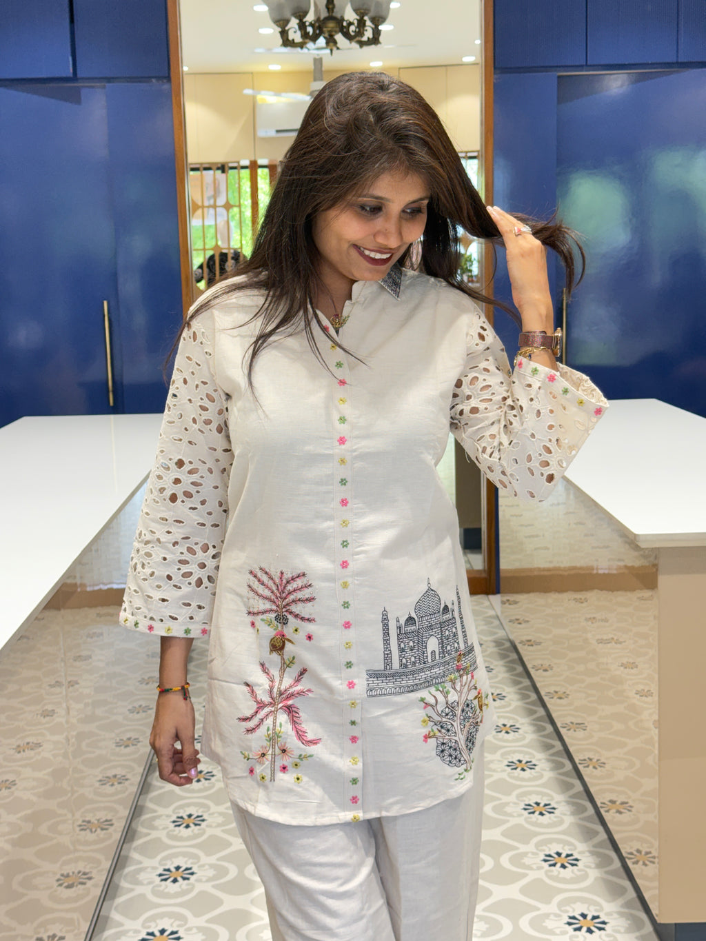 Taj mahal Co-ord Set: 173