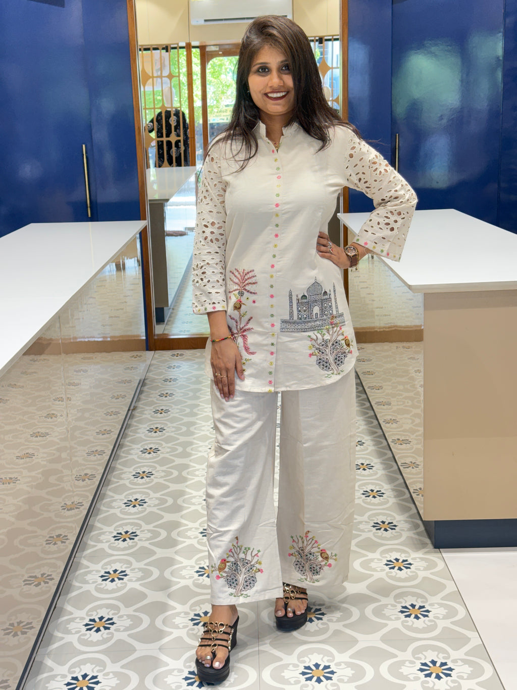Taj mahal Co-ord Set: 173