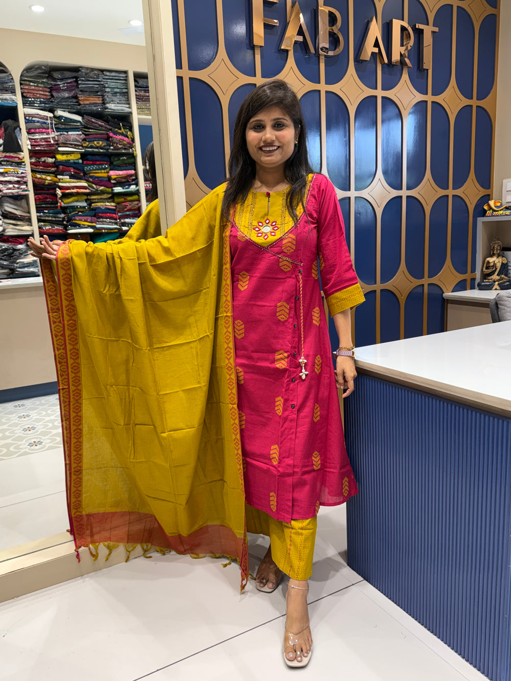 Jamdani Dupatta Dress: 143