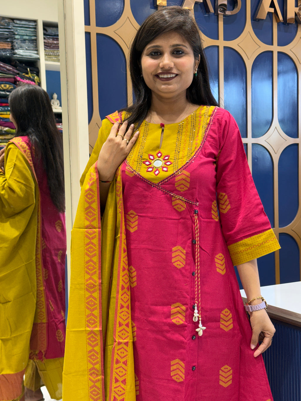 Jamdani Dupatta Dress: 143