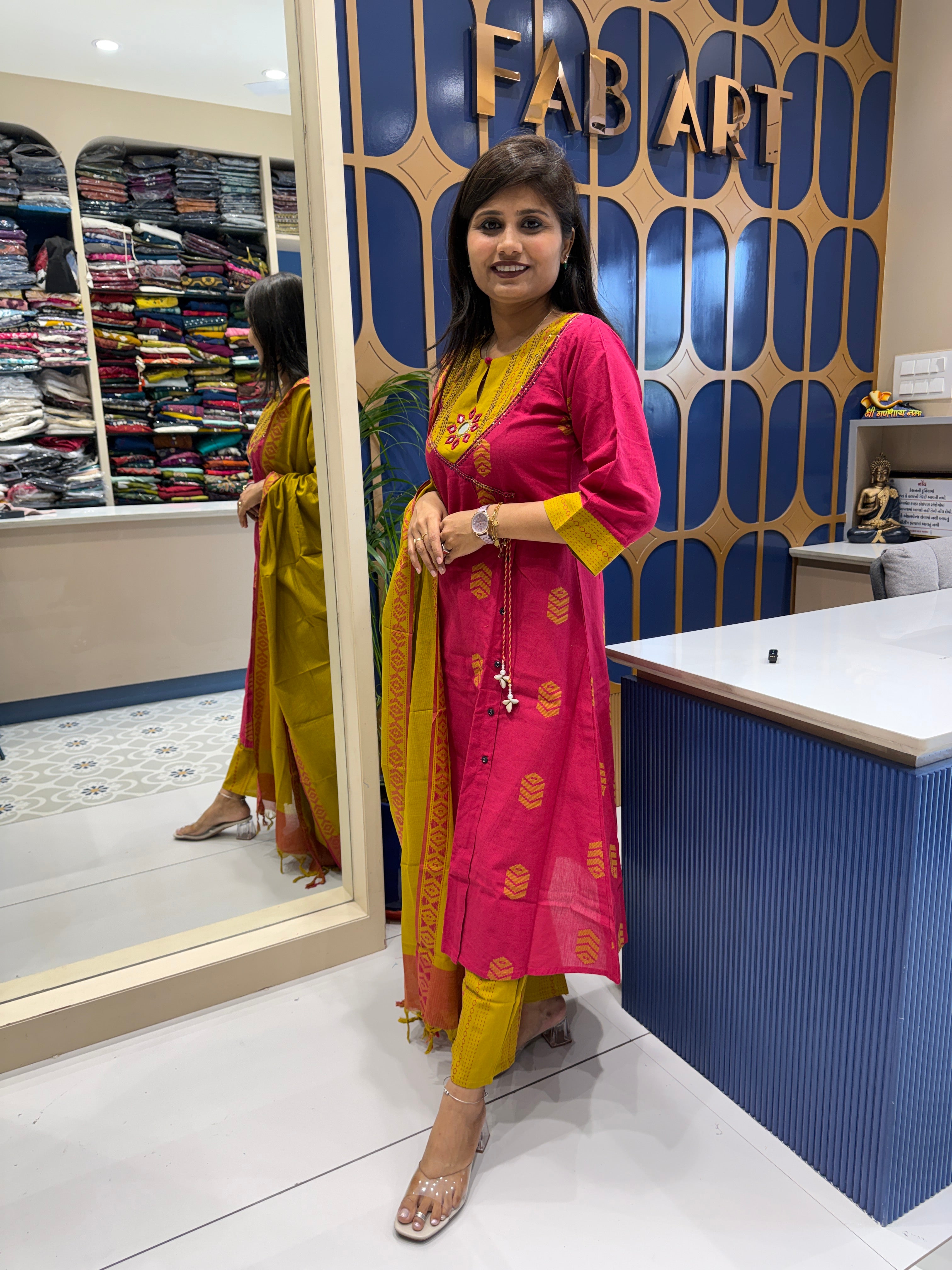 Jamdani Dupatta Dress: 143