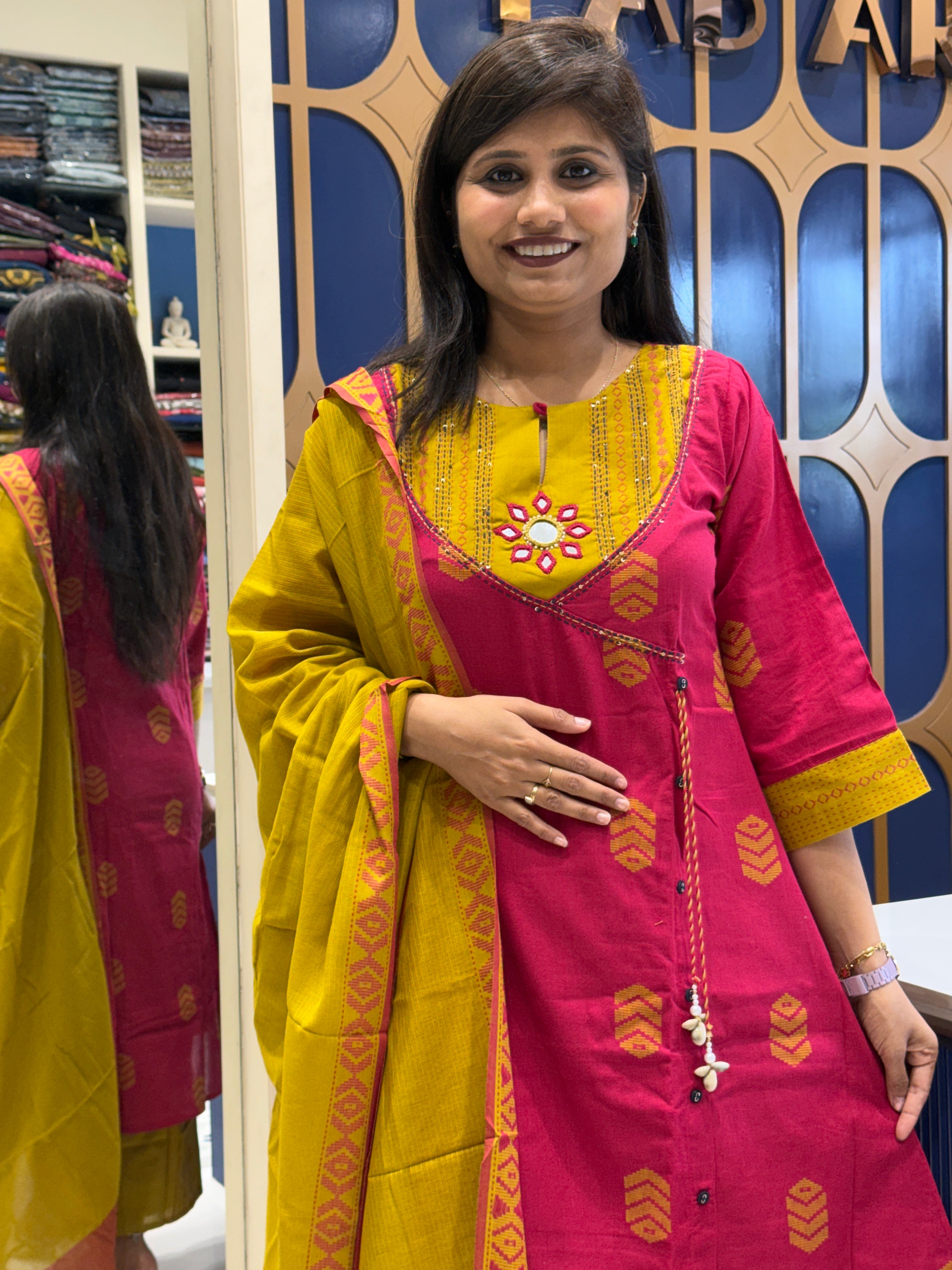 Jamdani Dupatta Dress: 143