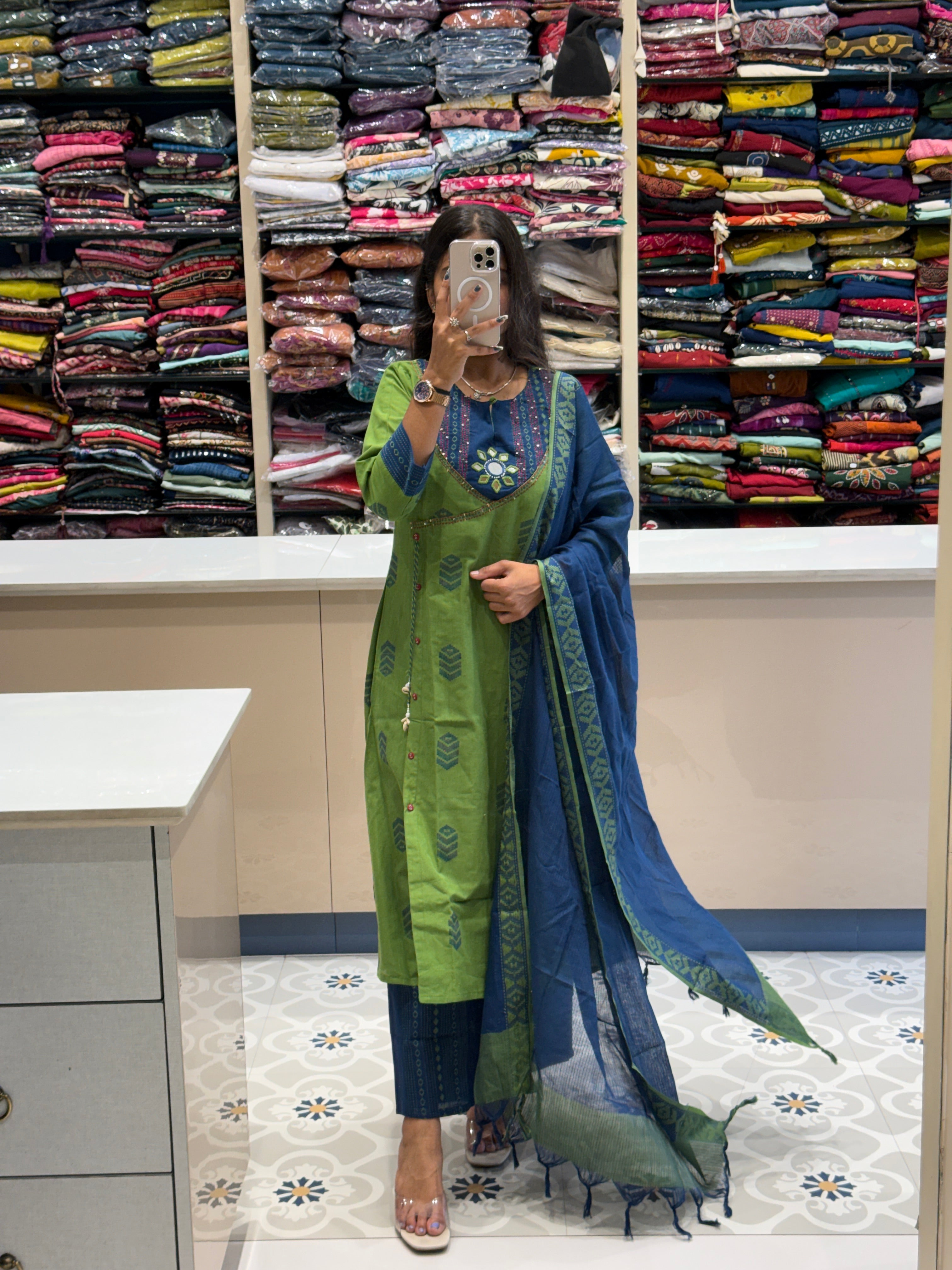 Jamdani Dupatta Dress: 143