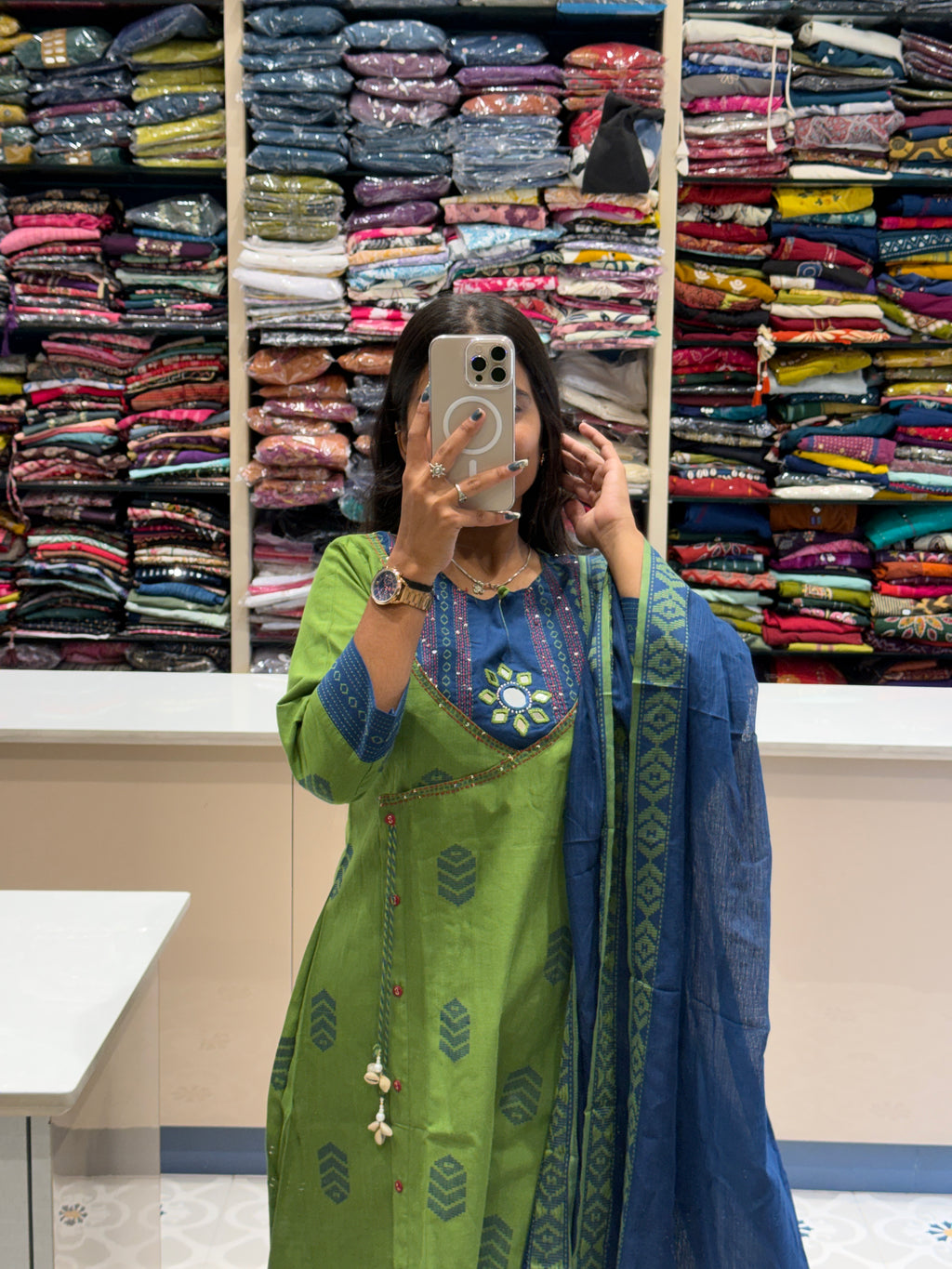 Jamdani Dupatta Dress: 143