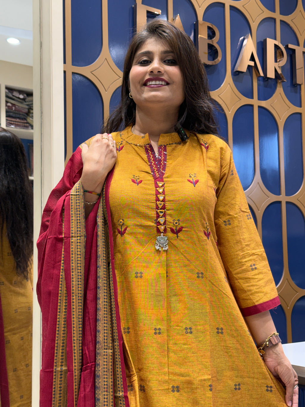 Satarangi Duppata Dress: 171