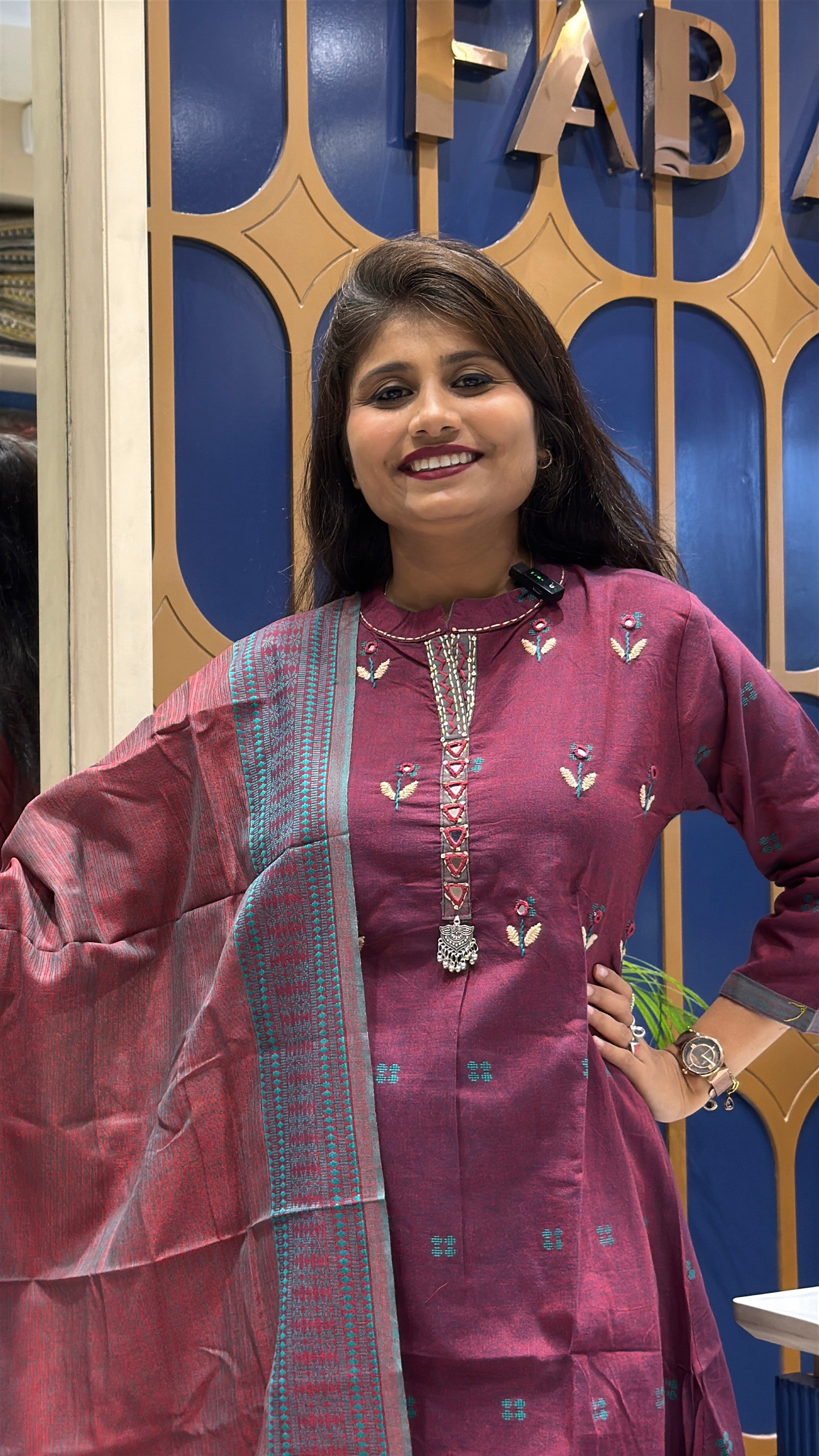 Satarangi Duppata Dress: 171