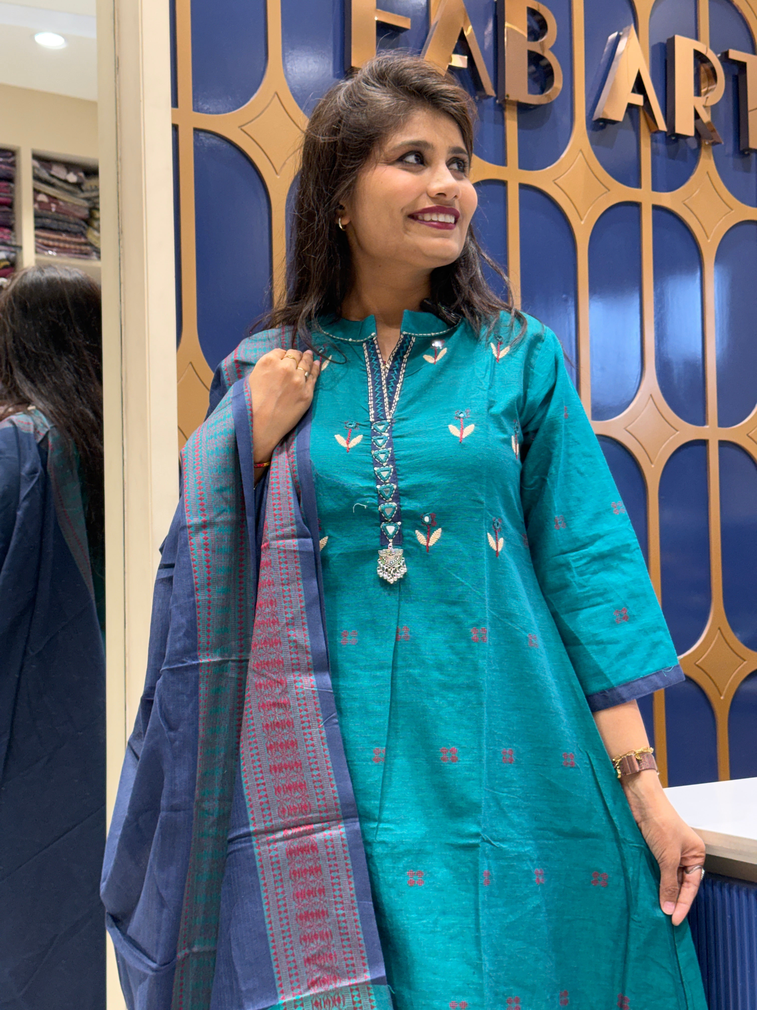 Satarangi Duppata Dress: 171