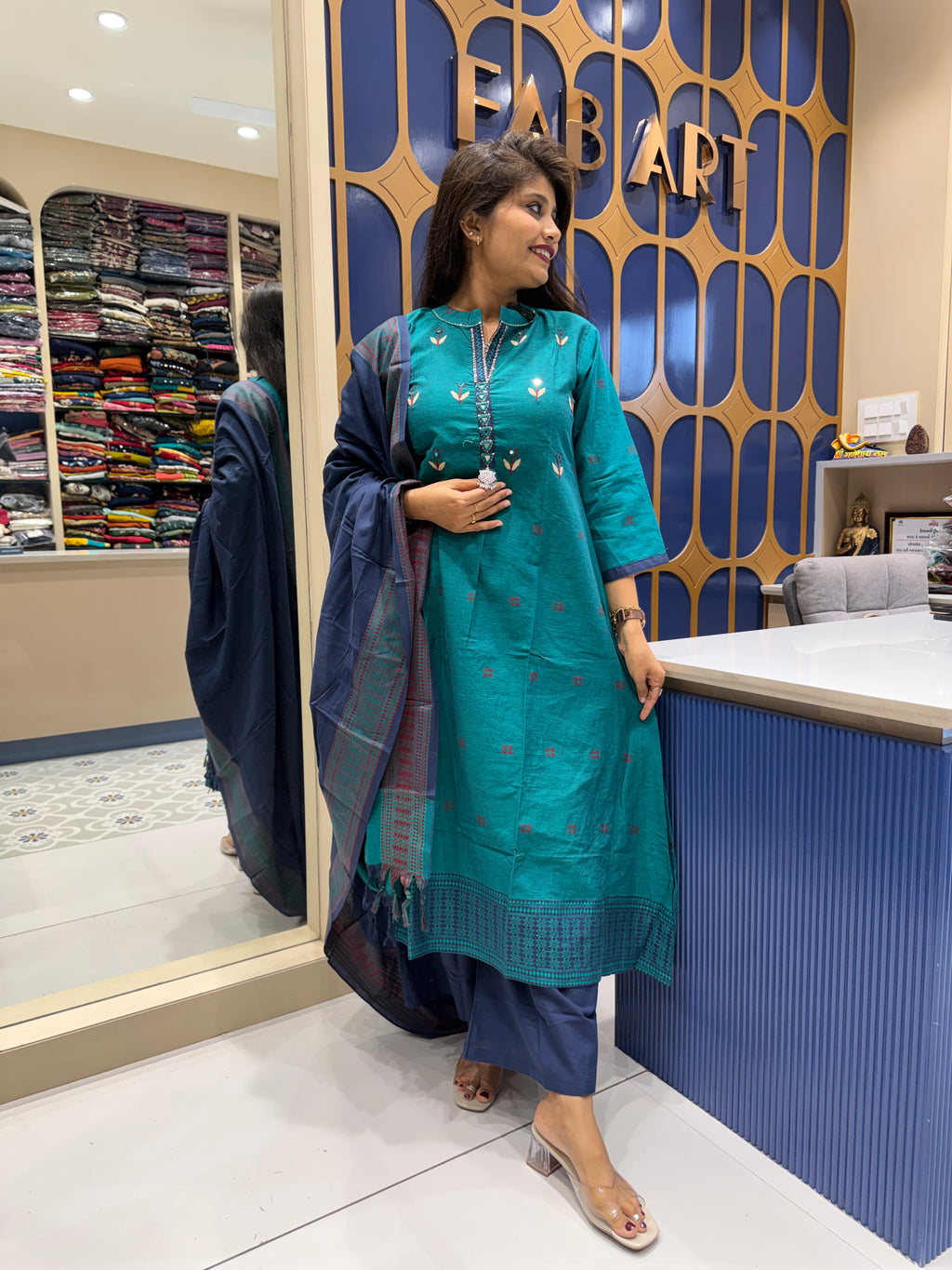 Satarangi Duppata Dress: 171