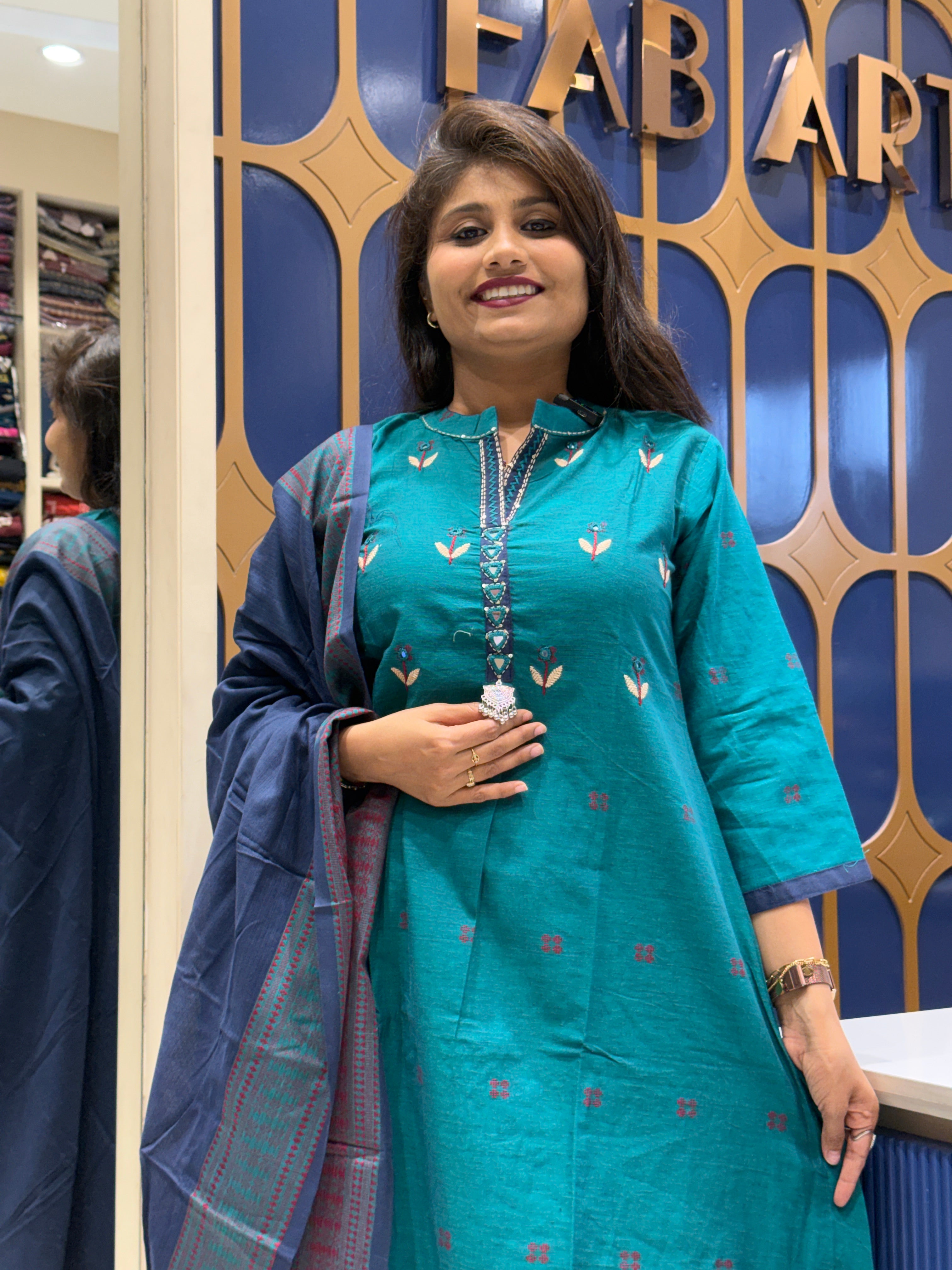 Satarangi Duppata Dress: 171