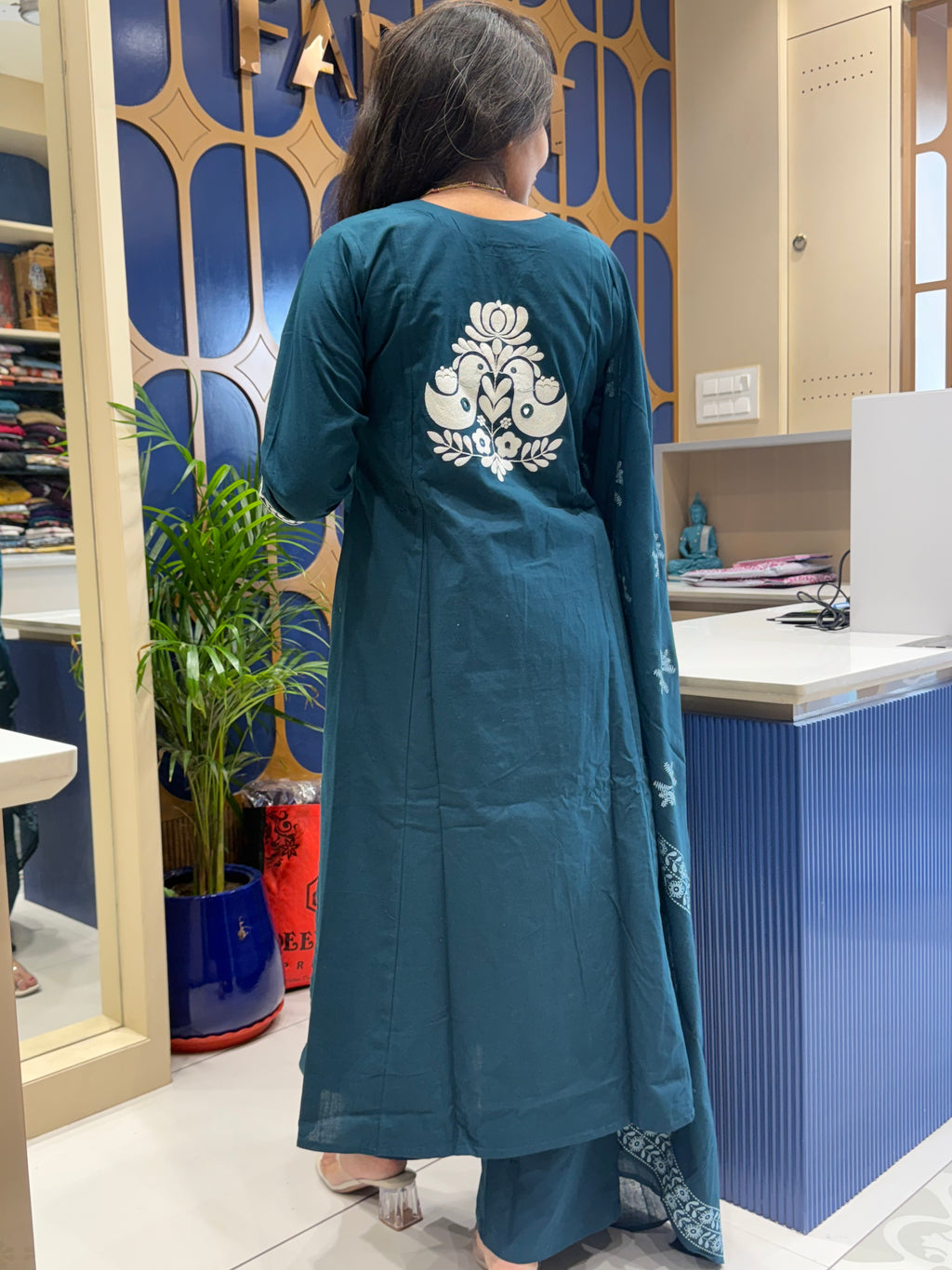 A Line Bird Dress: 0013