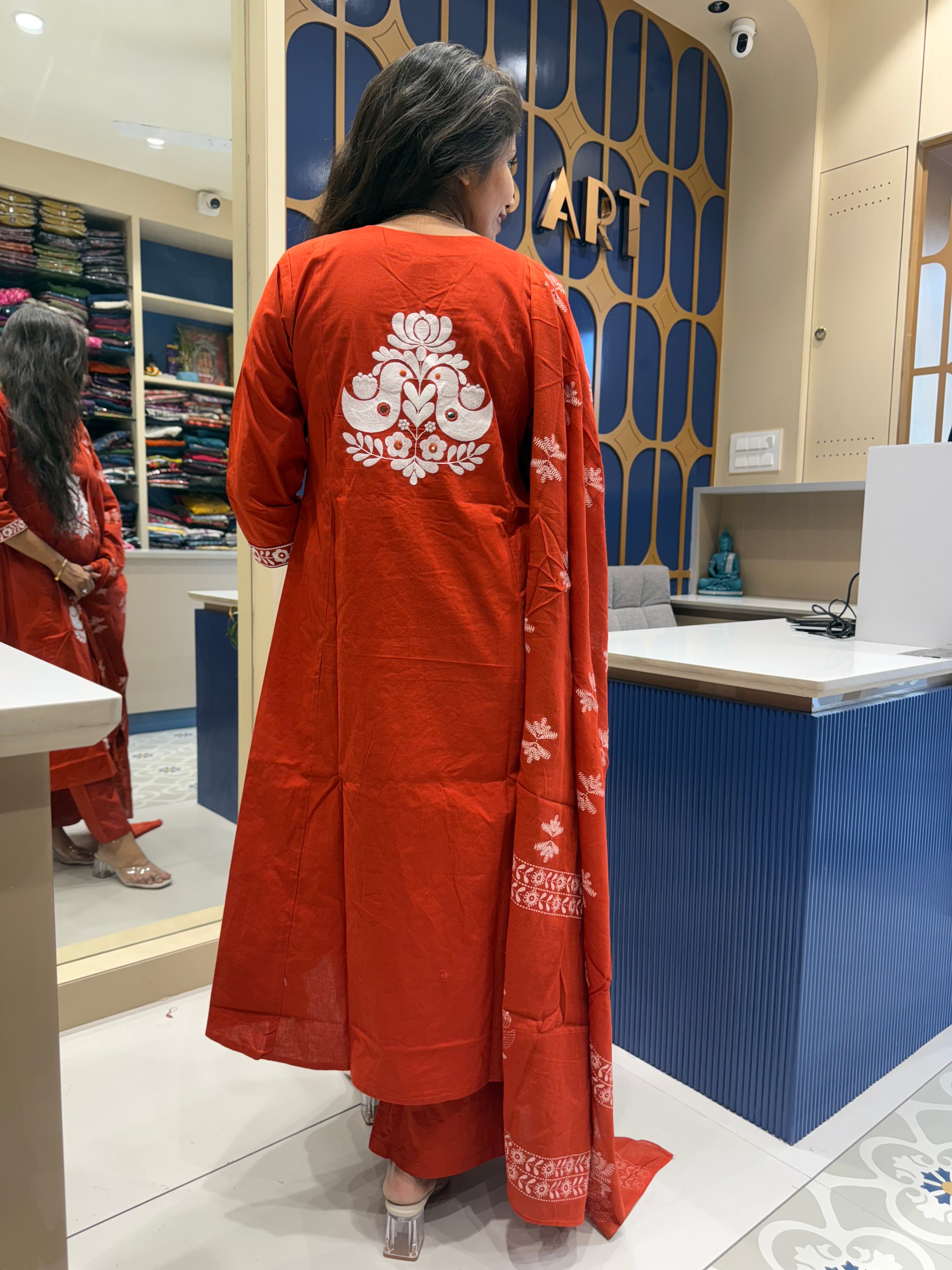 A Line Bird Dress: 0013