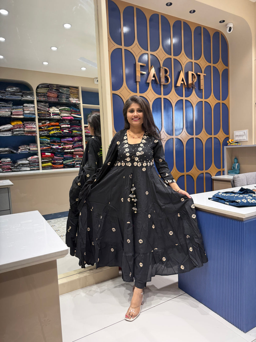 Anarkali Cotton: 0017