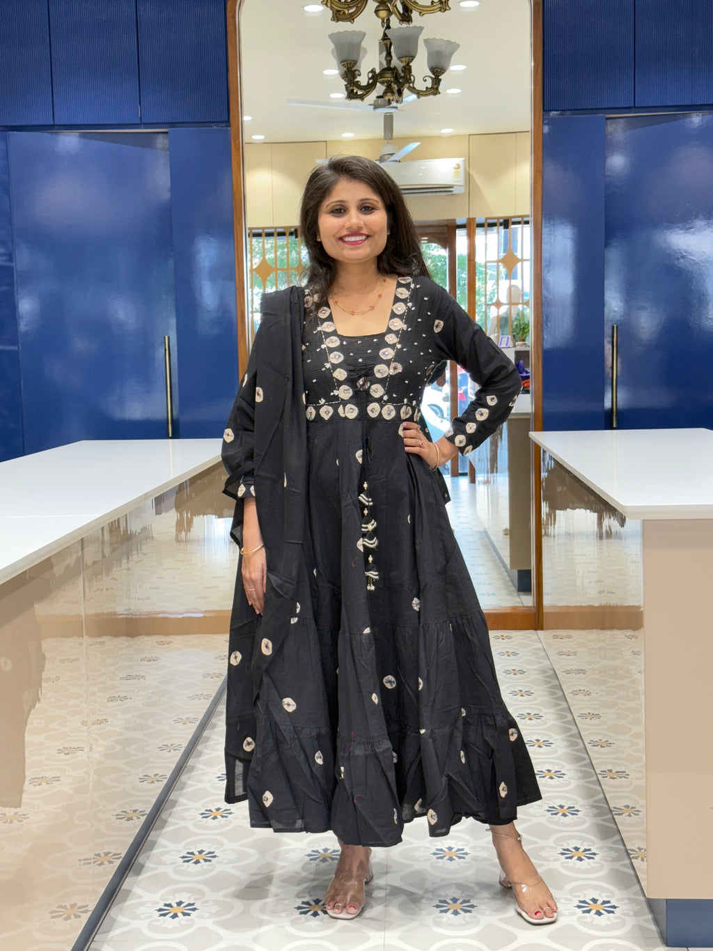 Anarkali Cotton: 0017