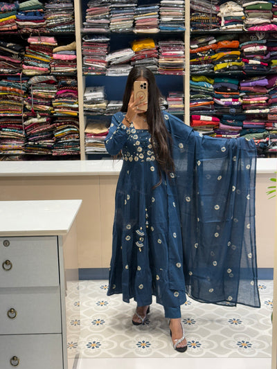 Anarkali Cotton: 0017