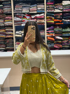 Heavy Lehenga blouse set: 0069