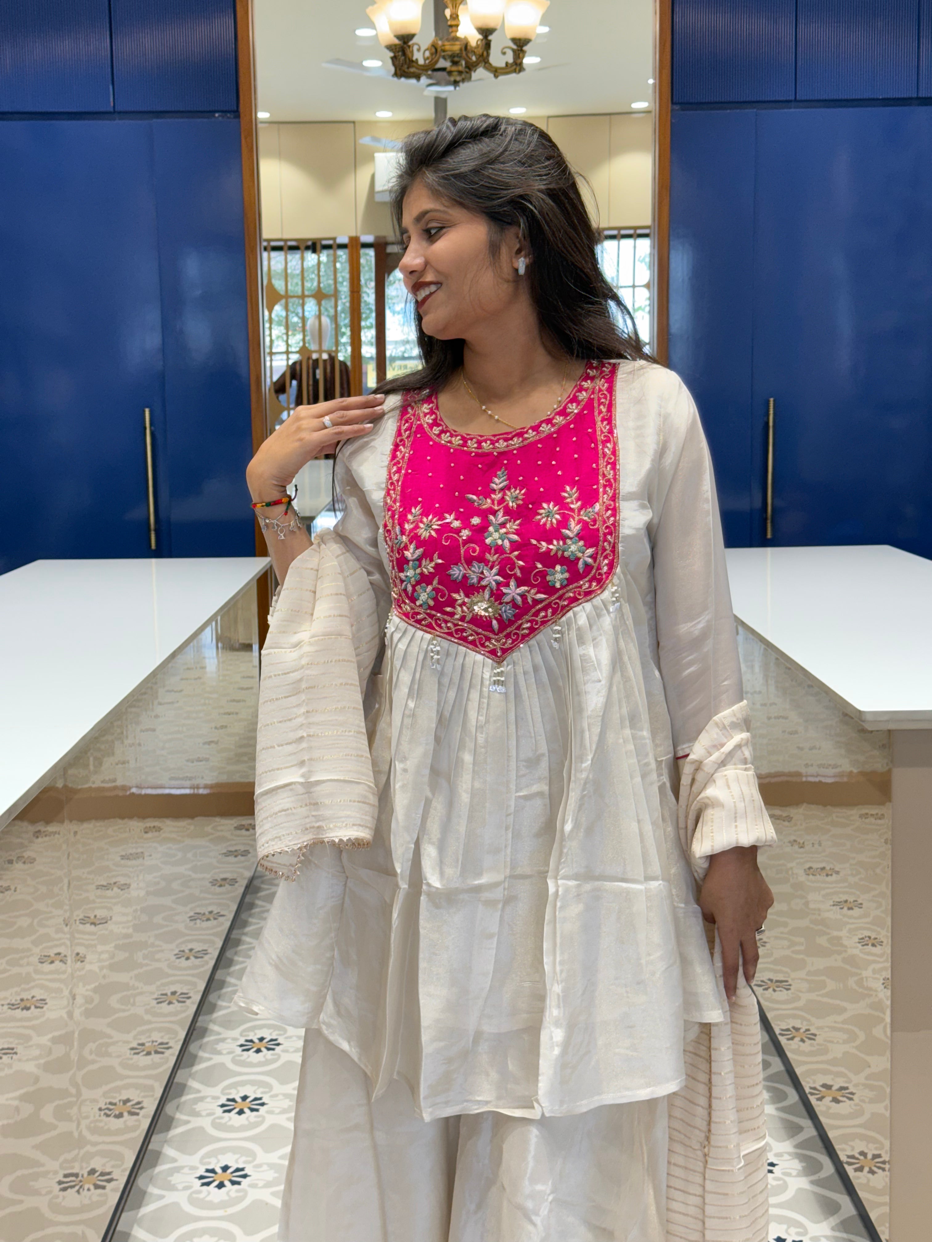 Short Designer Sarara Dress: 0061