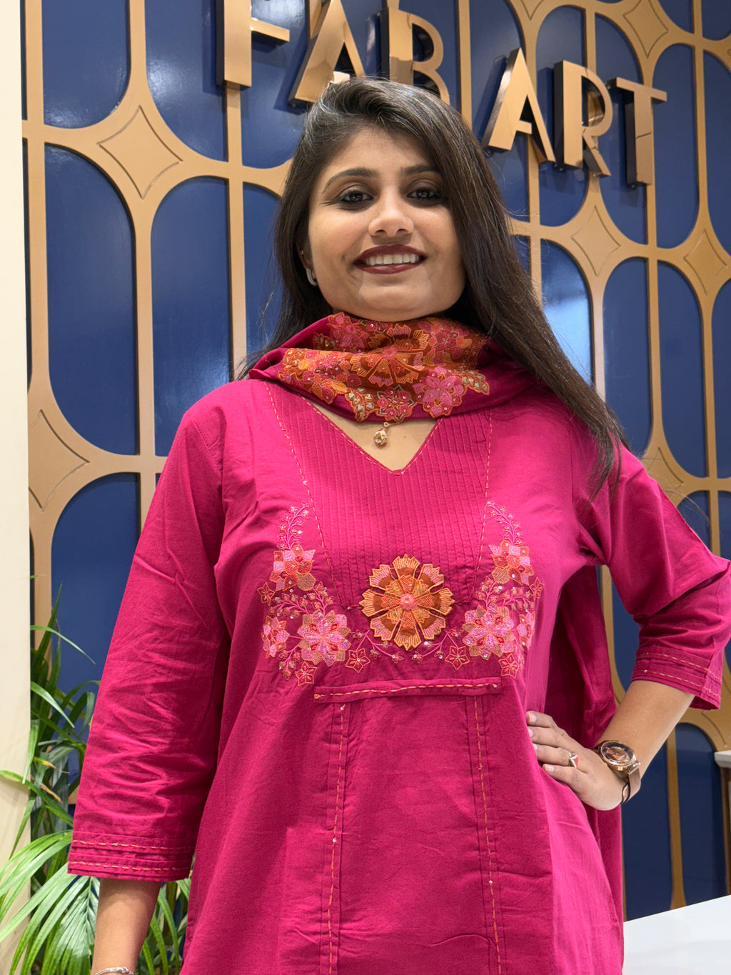 Dupatta Page Dress: 0033