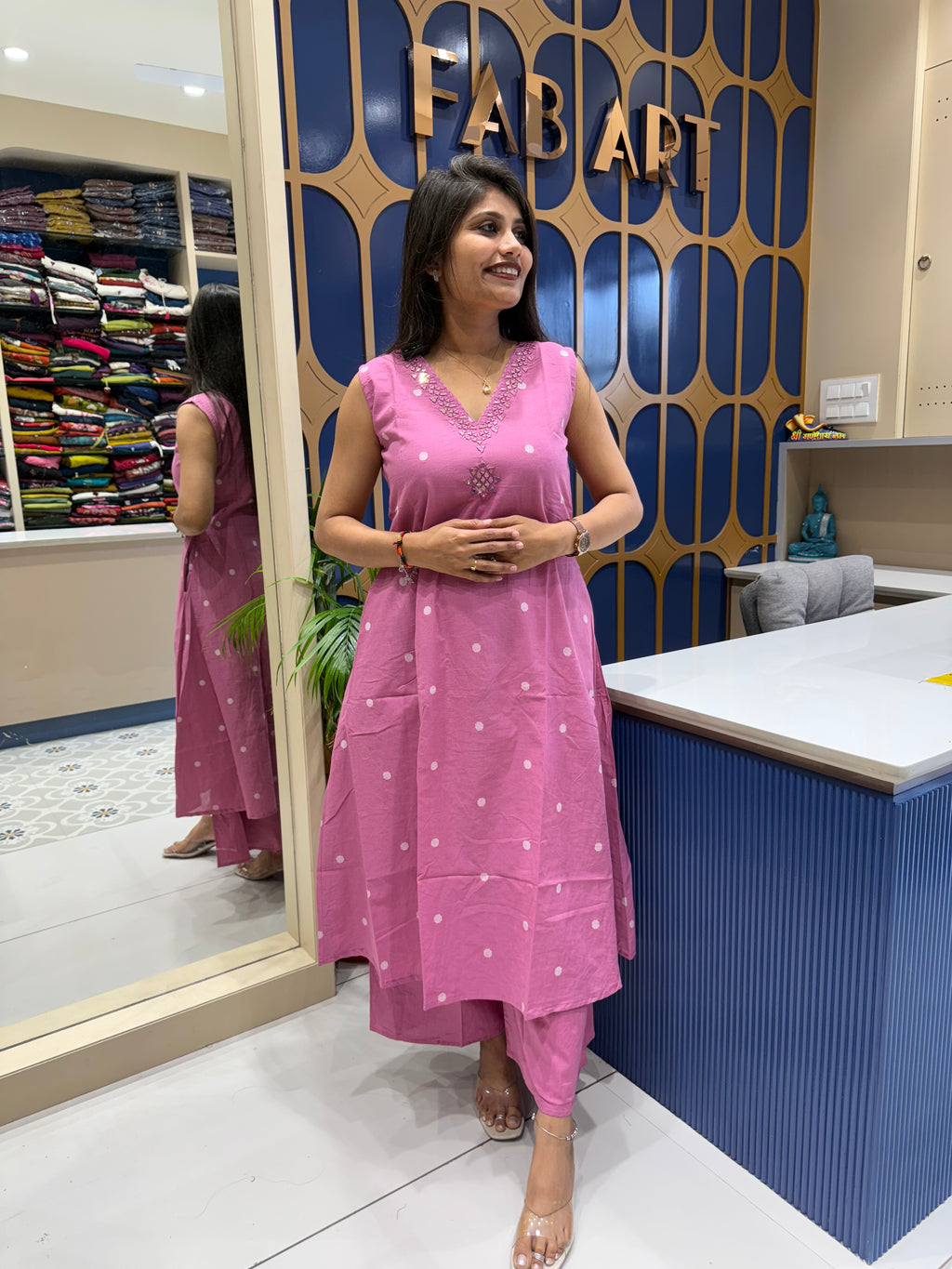 Ikkat  Two Piece: 0038