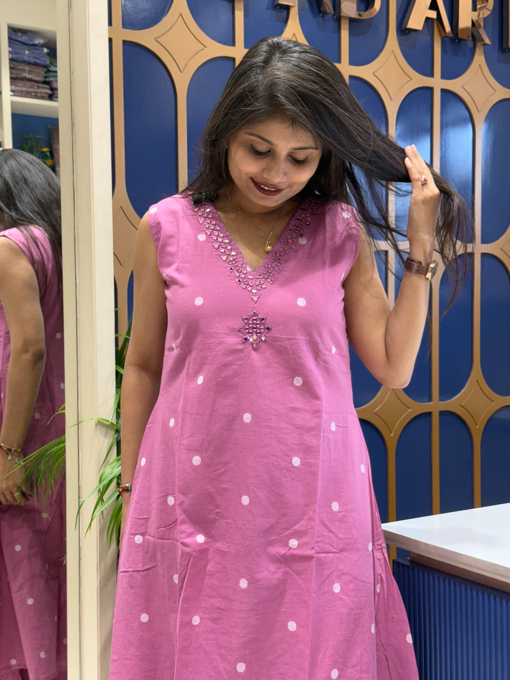 Ikkat  Two Piece: 0038