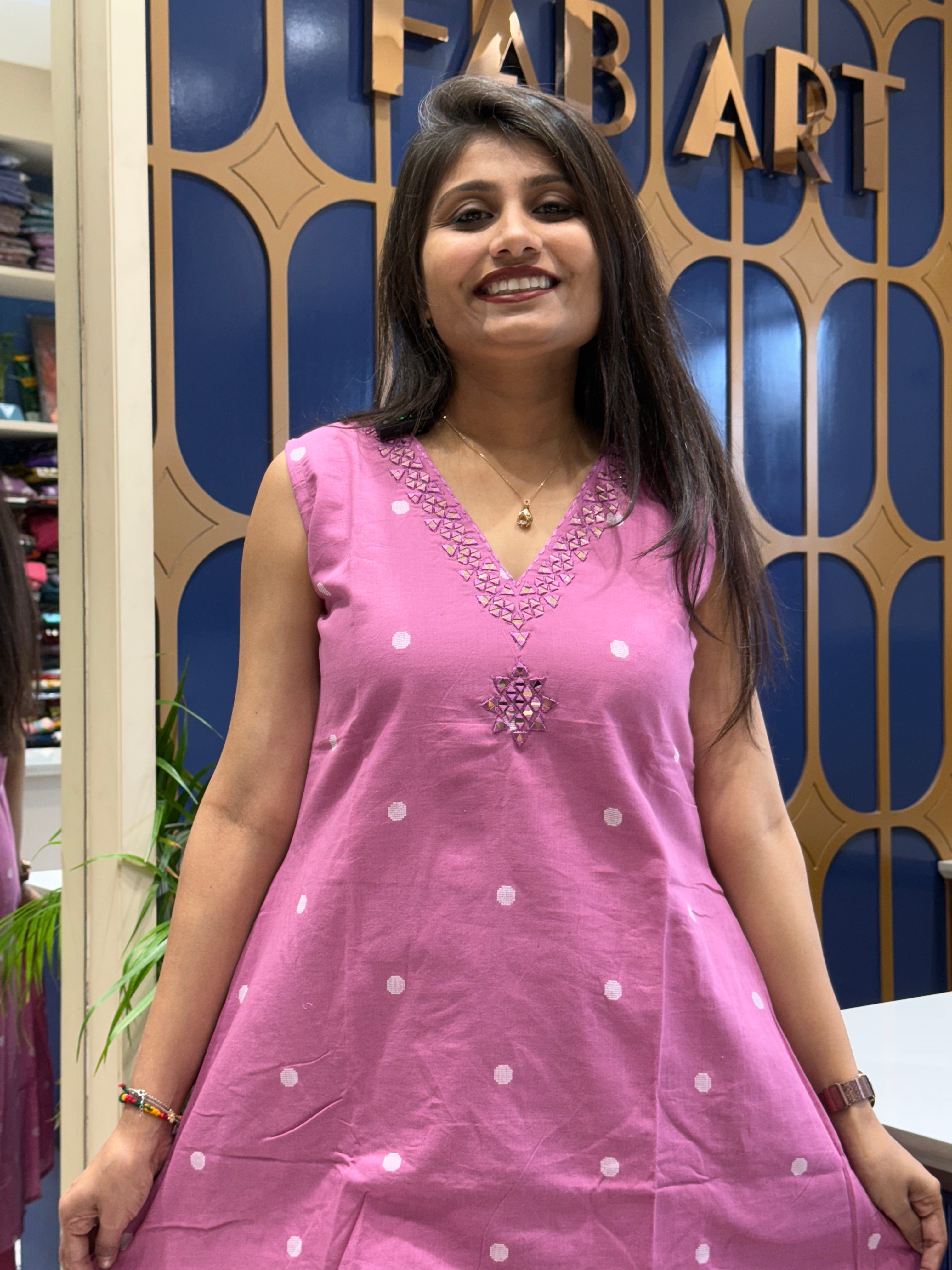 Ikkat  Two Piece: 0038