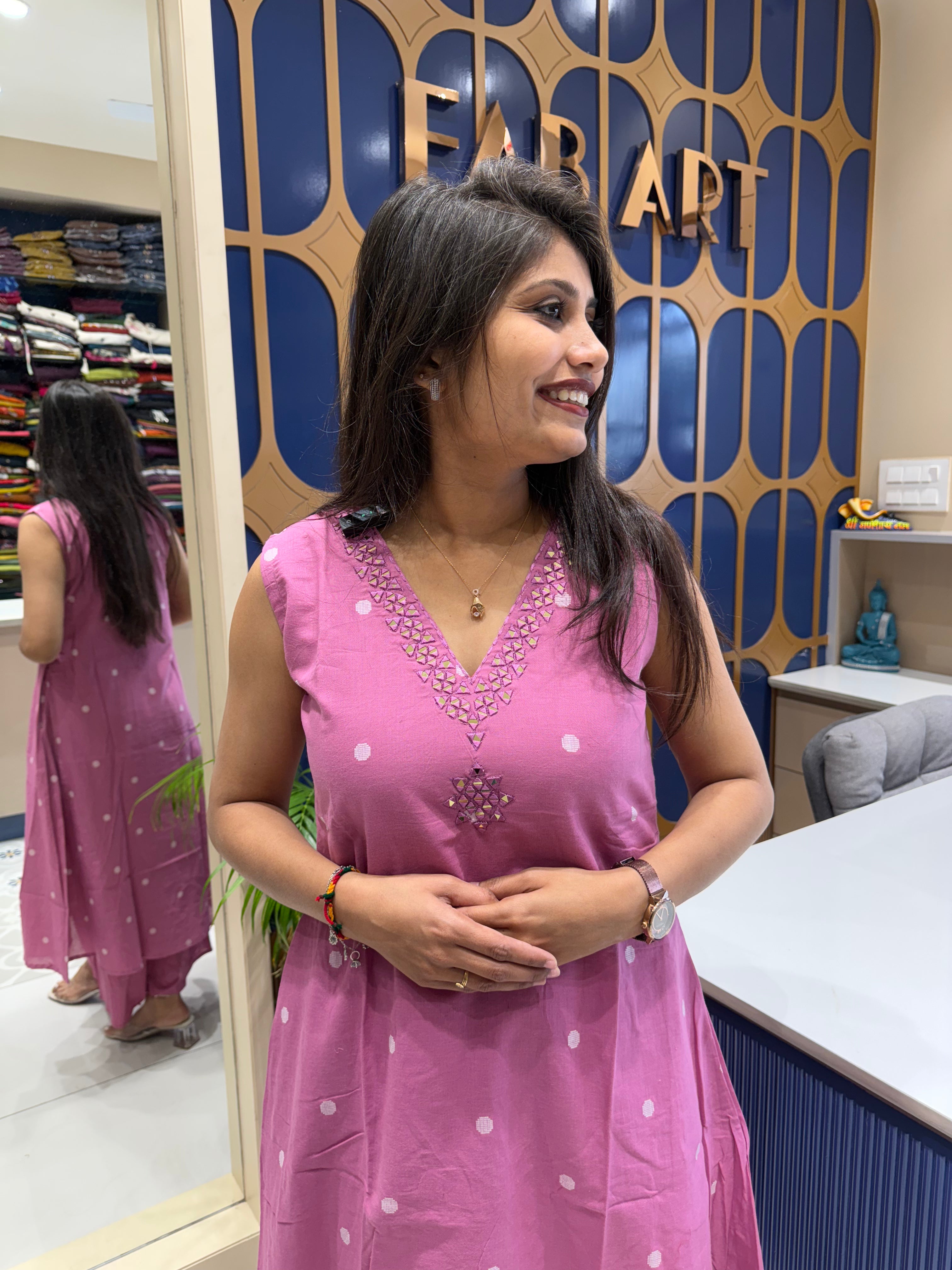 Ikkat  Two Piece: 0038