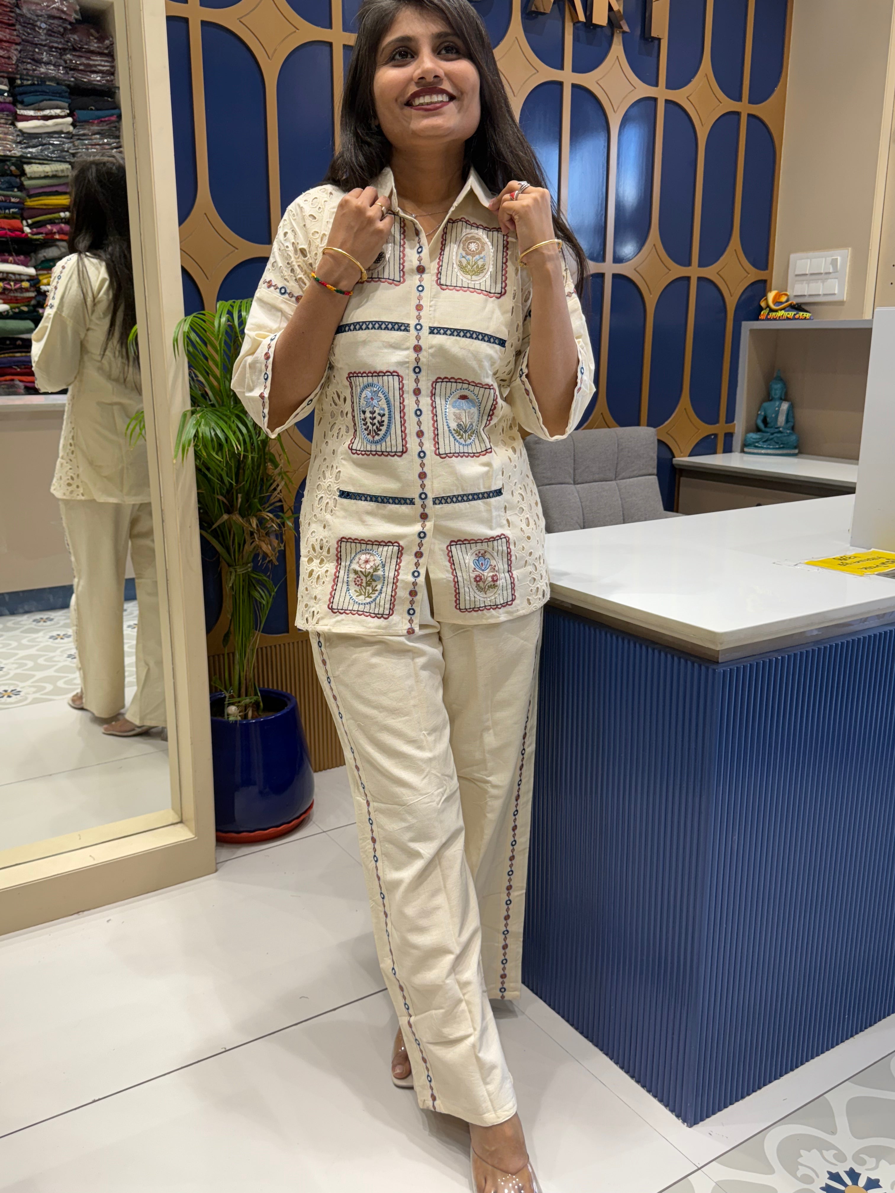 Designer Co-ord set: 0048