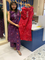 Bandhani Two-Piece: 0047