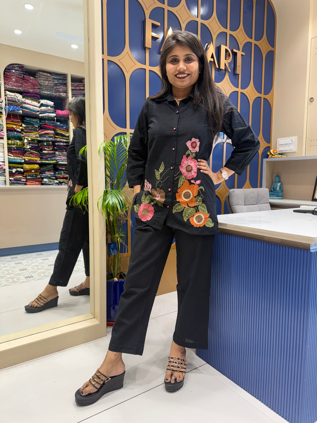 Flower Co-Orde set: 0063