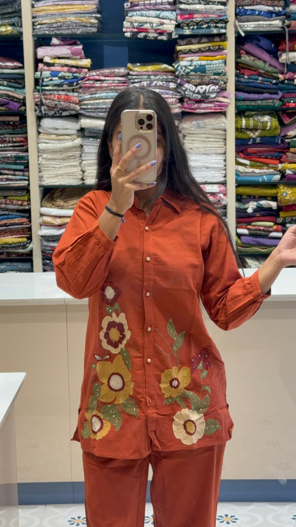 Flower Co-Orde set: 0063