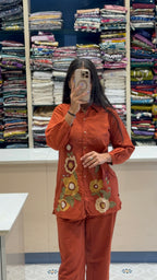 Flower Co-Orde set: 0063