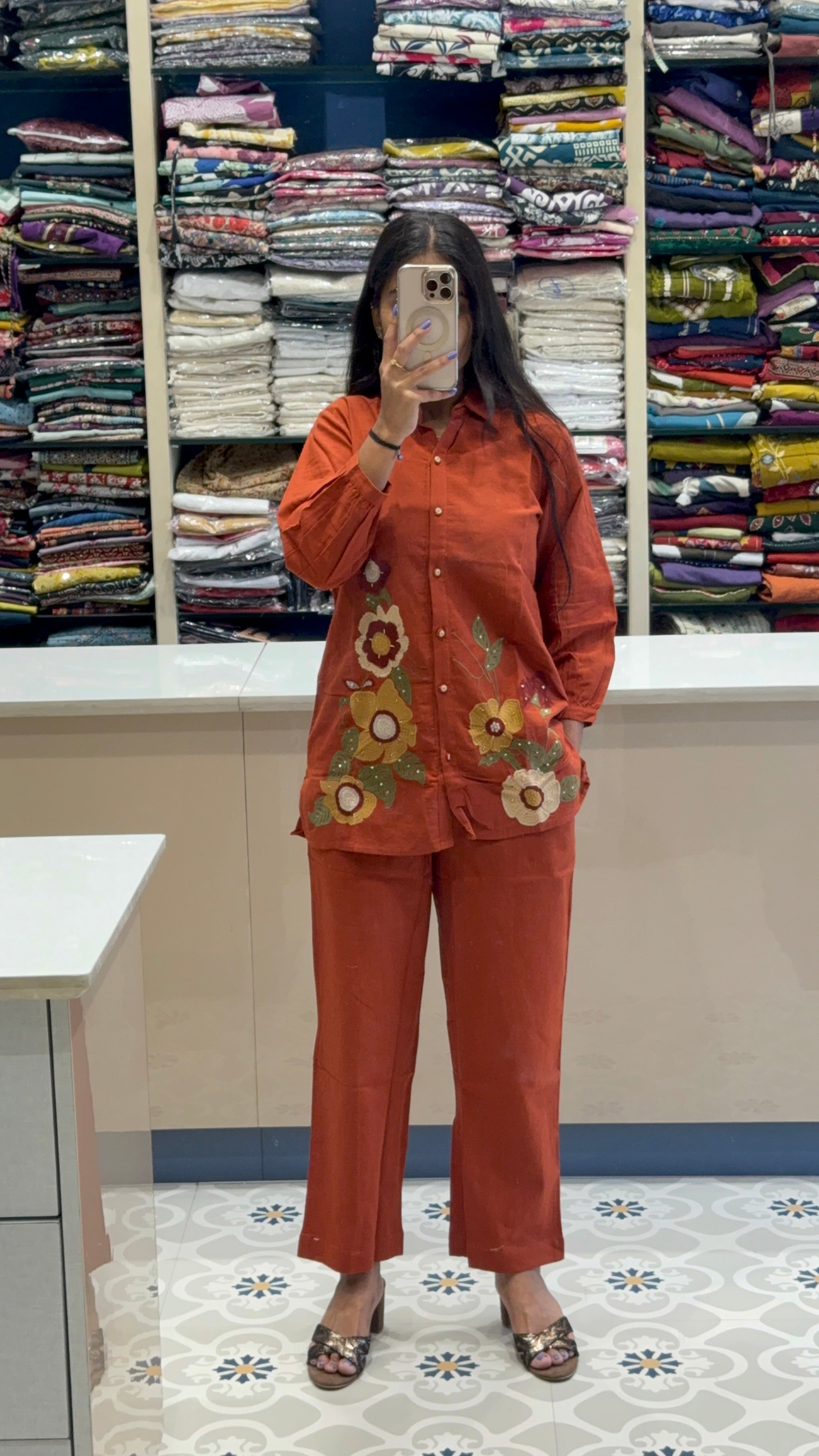 Flower Co-Orde set: 0063
