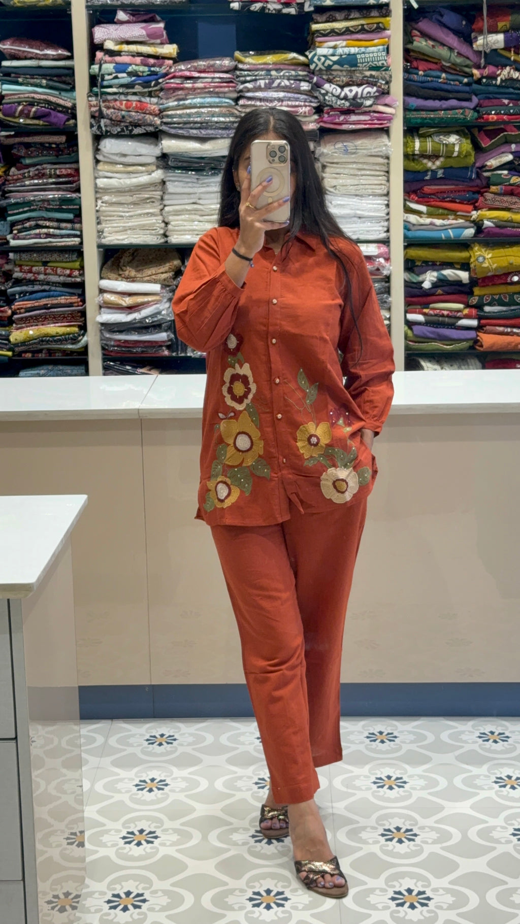 Flower Co-Orde set: 0063