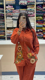 Flower Co-Orde set: 0063