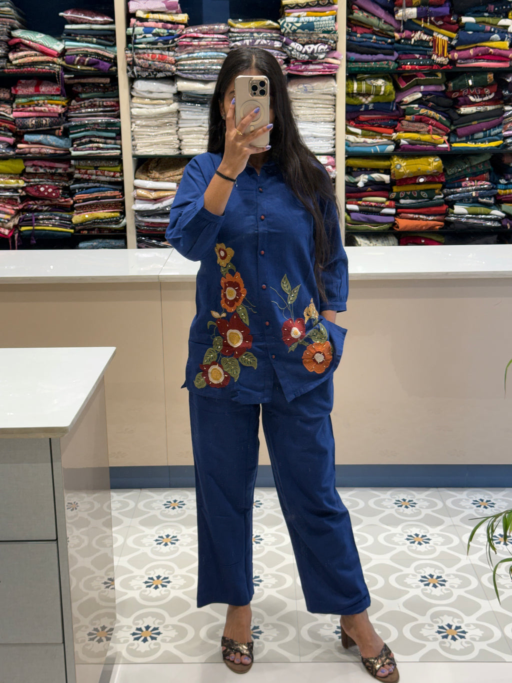 Flower Co-Orde set: 0063