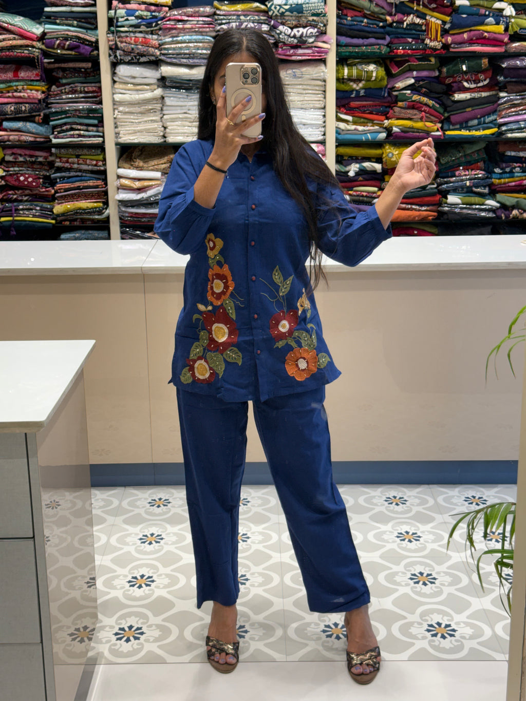 Flower Co-Orde set: 0063