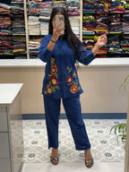 Flower Co-Orde set: 0063