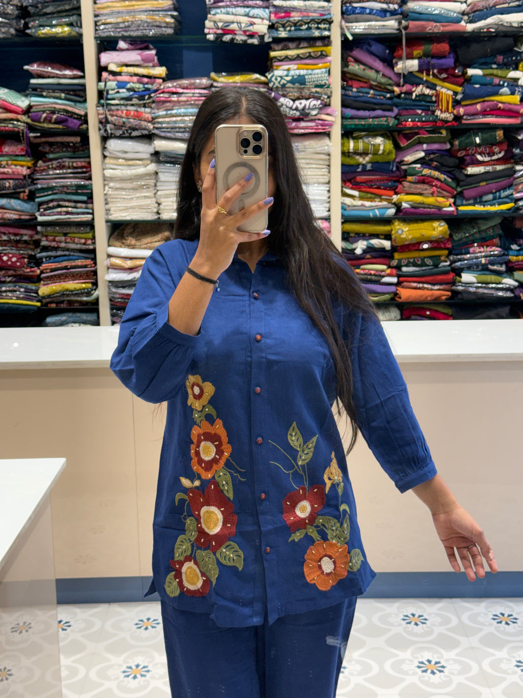 Flower Co-Orde set: 0063