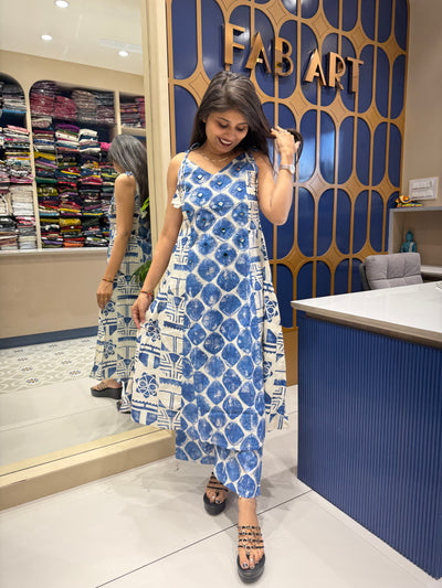 Indigo Spaghetti Two Piece: 0070