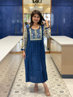 Mirror Work Kurti: 0073