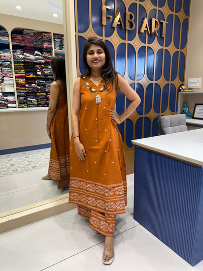 Jamdani Two-Piece: 0074