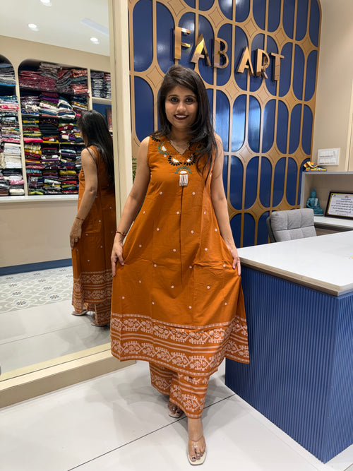 Jamdani Two-Piece: 0074