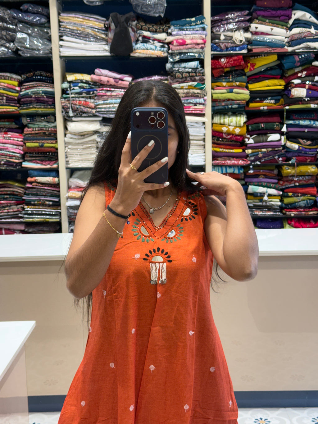 Jamdani Two-Piece: 0074