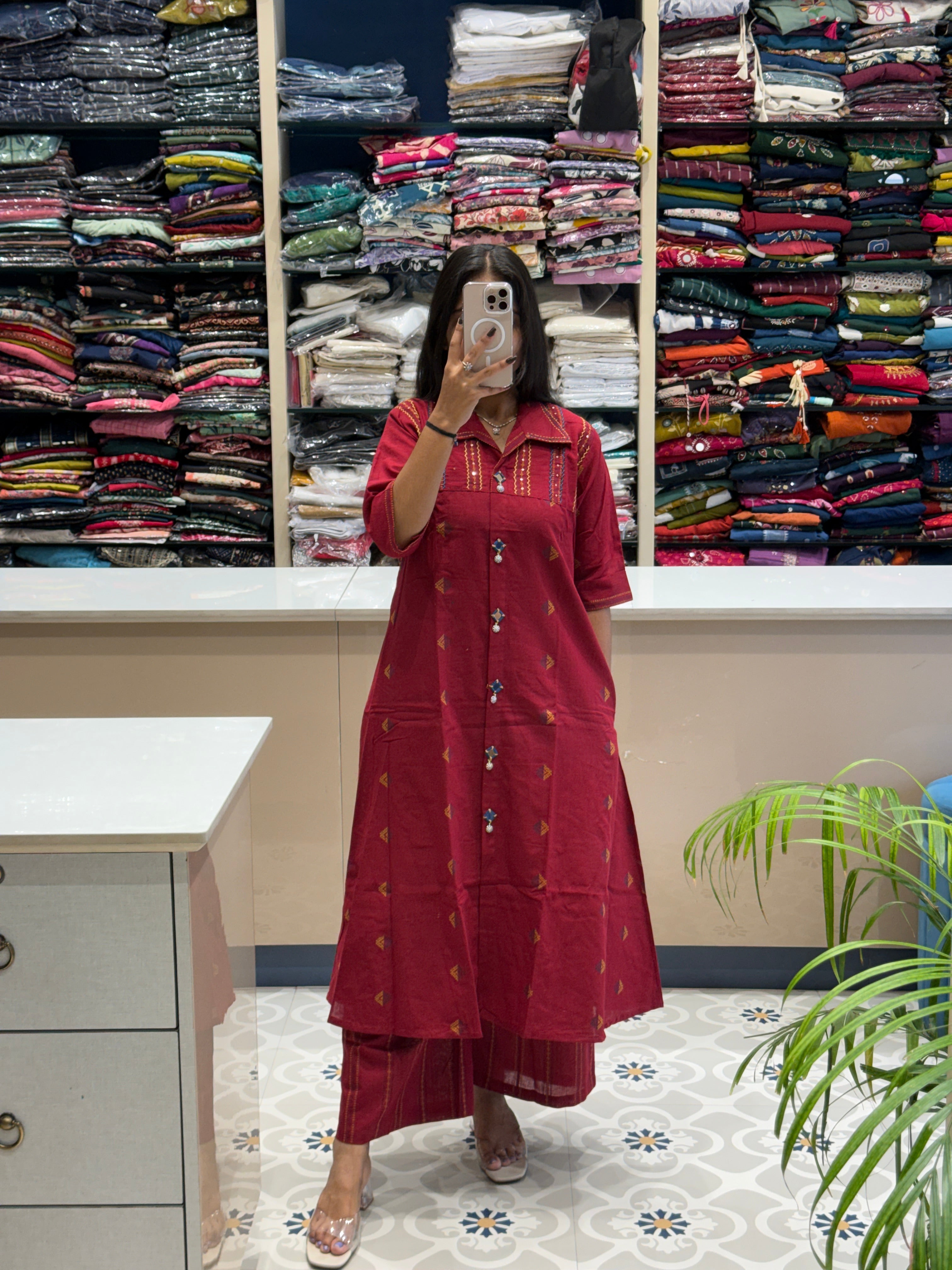 Handloom Two-Piece: 0100