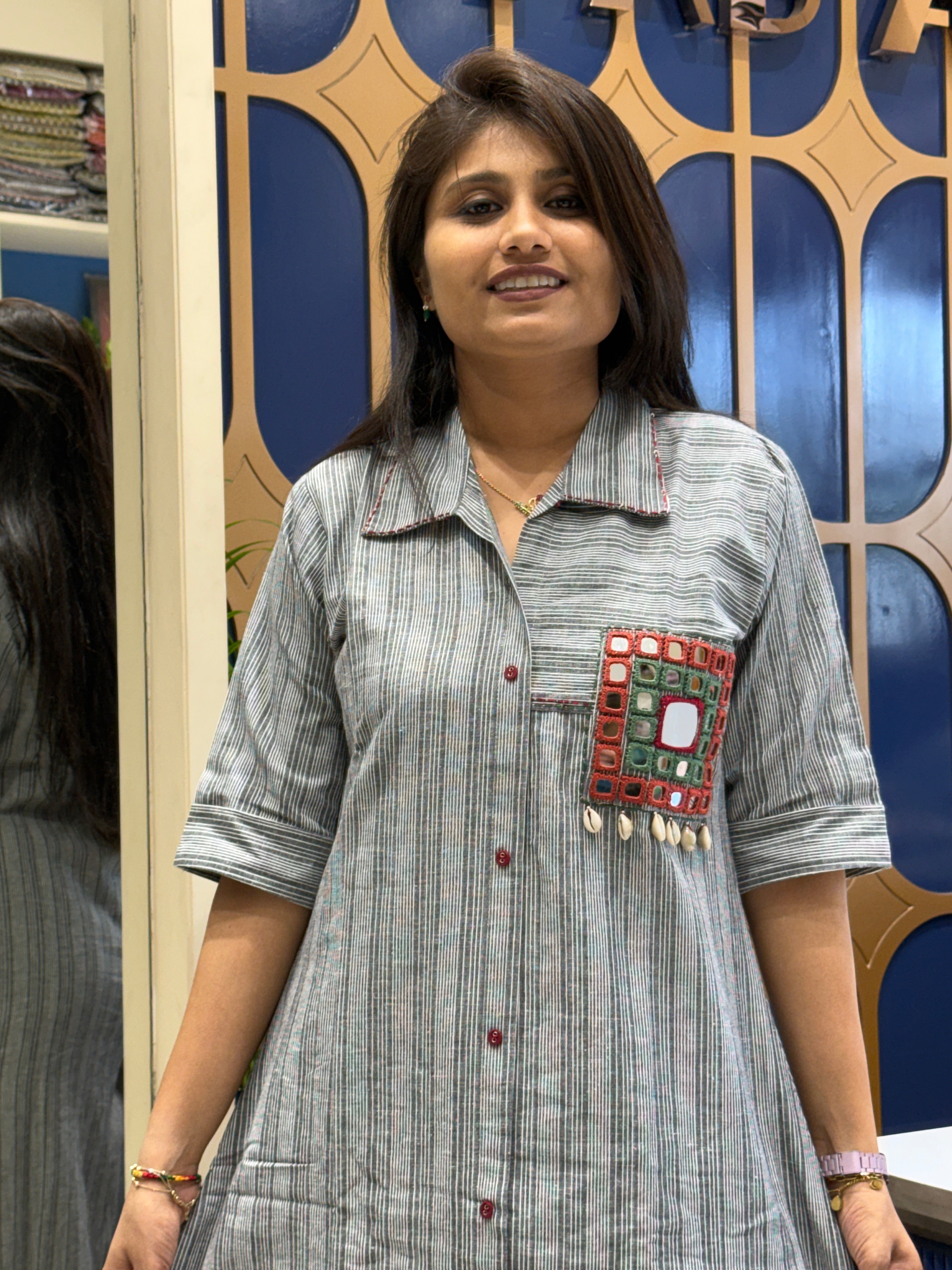 Pocket Mirror Dress: 0106