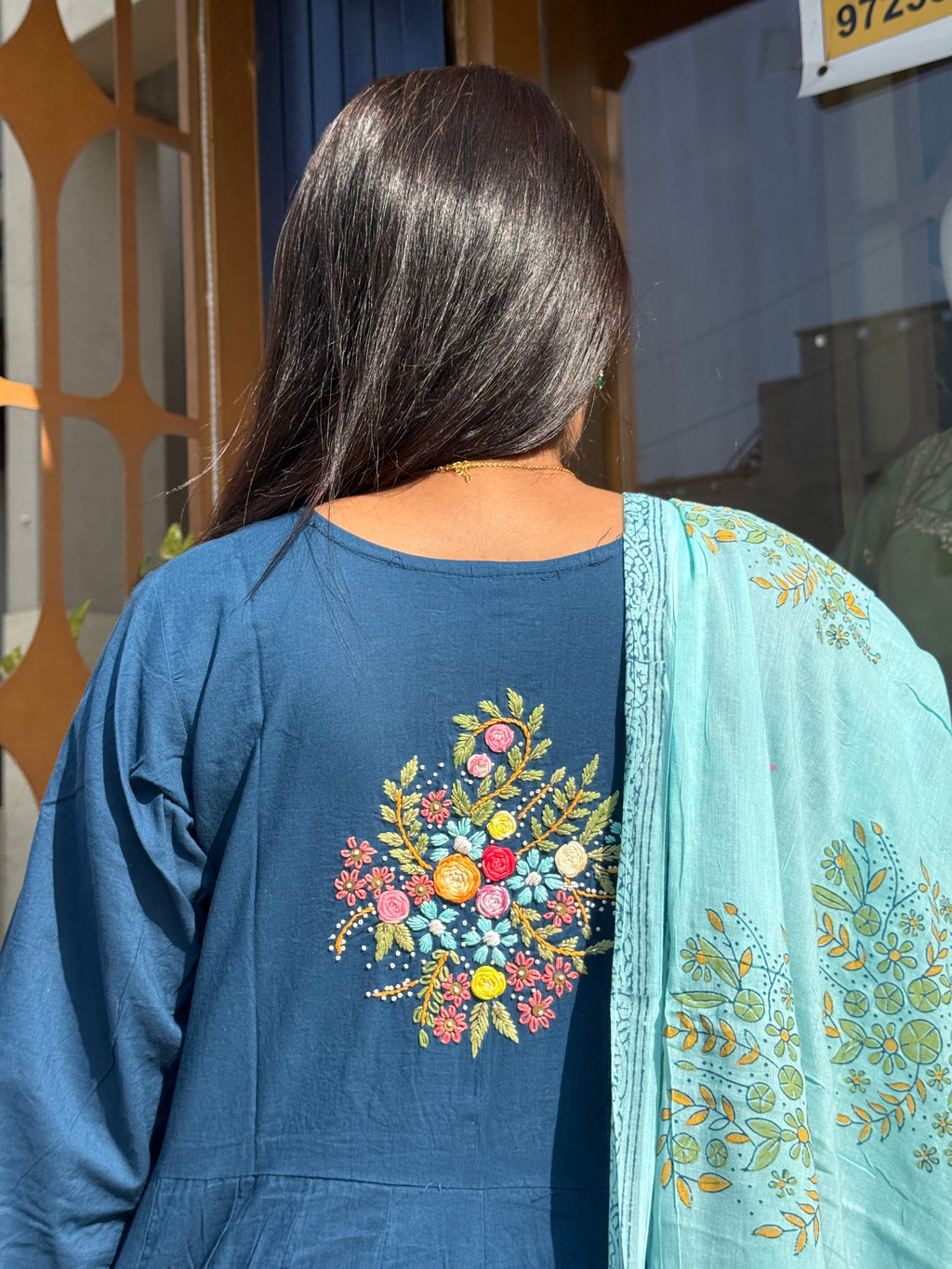 Anarkali Dress: 0123
