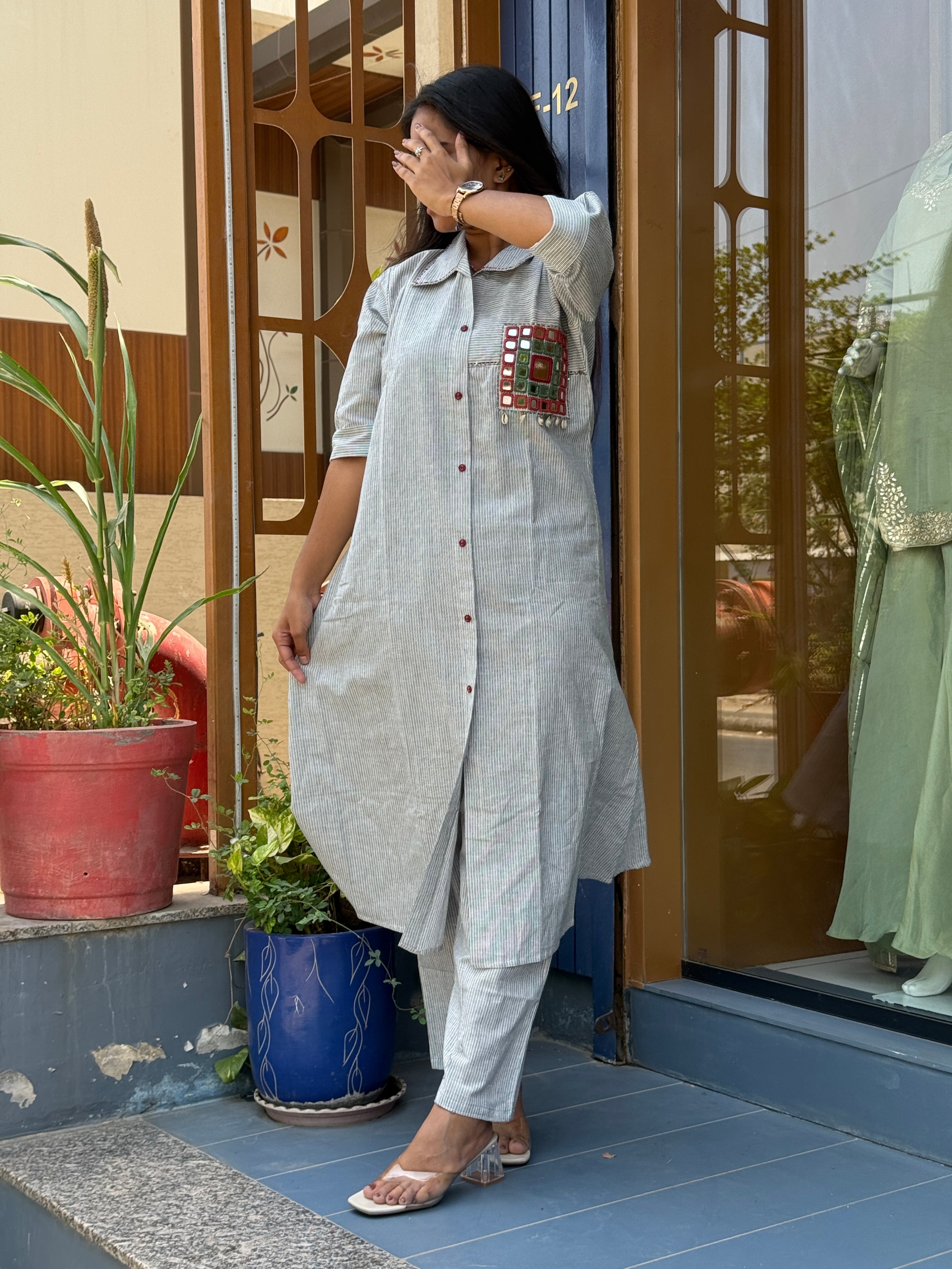 Pocket Mirror Dress: 0106